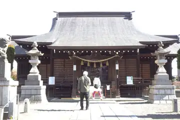 厚木神社の拝殿