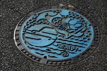 神奈川県水道のマンホール