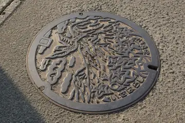伊勢原市のマンホール