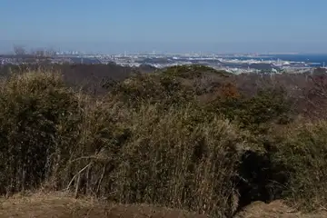 二子山山頂から展望