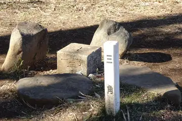 二子山山頂の三角点