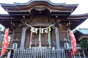 船越神社の拝殿