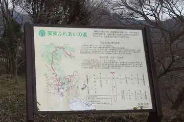 関東ふれあいの道の案内板