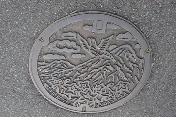 伊勢原市のマンホール