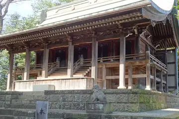 高部屋神社の五間社本殿