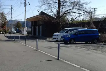 田原の滝の駐車場