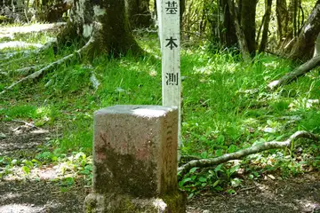 大洞山の三角点