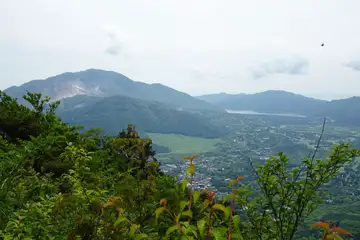 登山道からはの展望