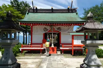 八雲神社の拝殿