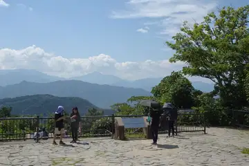高尾山の展望台