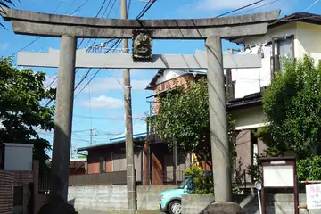 阿夫利神社一の鳥居