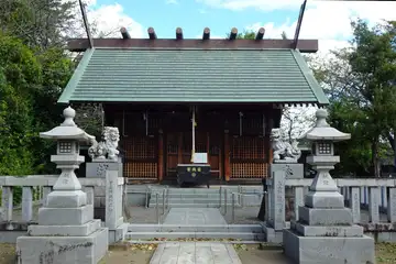 神明大神の拝殿