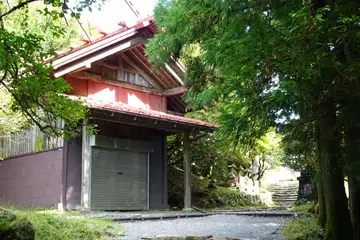 大山山頂に阿夫利神社