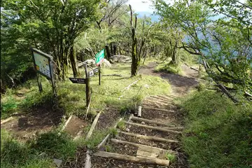 不動尻へ分岐