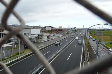 小田原道路の陸橋