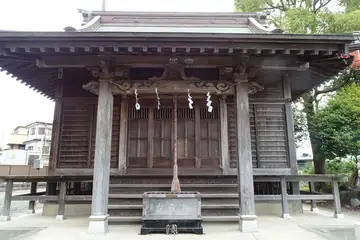 日月神社の拝殿