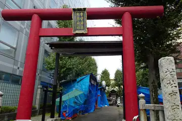 市守神社・大鳥神社の鳥居