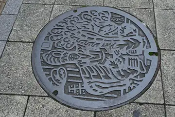 八王子市のマンホール