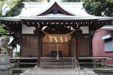 橋本神明大神宮の拝殿