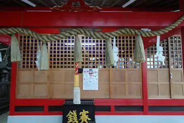 橋本神明大神宮の大鷲神社の拝殿