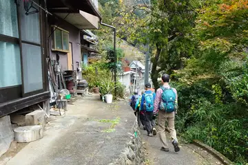 中山の集落