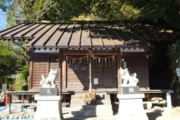 師岡神社の拝殿