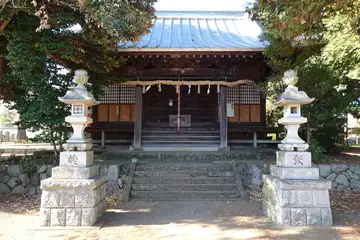 小野神社の拝殿
