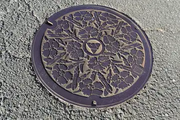 秦野のマンホール