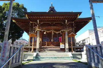 國榮稲荷神社の拝殿