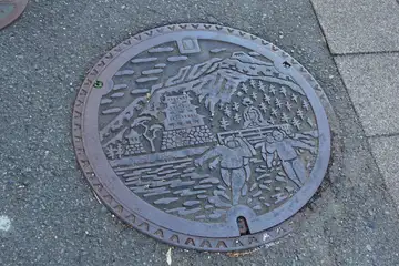 小田原市のマンホール