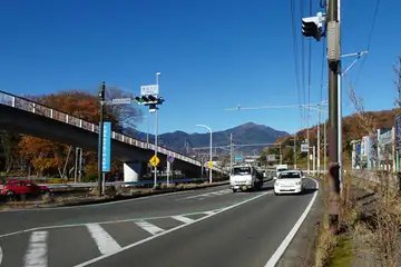 秦野中井ICの入り口