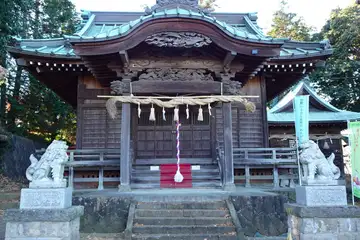 嶽神社の拝殿