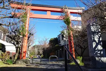 荏柄天神社の鳥居