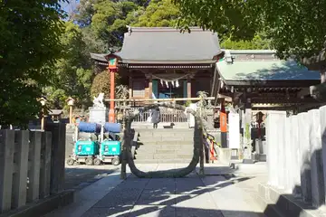 瀬戸神社に茅の輪くぐり