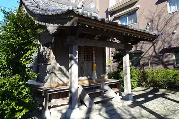 君ケ崎稲荷神社の拝殿