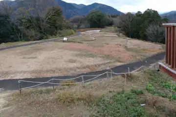 河村城の展望台から眺める河村城