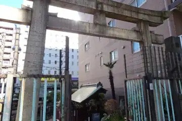 柳森神社の石鳥居