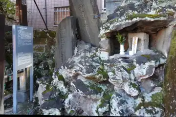 柳森神社の富士講石碑群