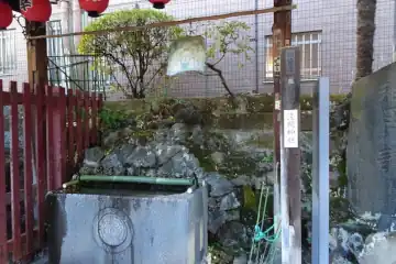 柳森神社の御手水場