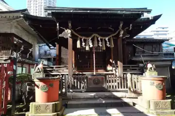 柳森神社の拝殿