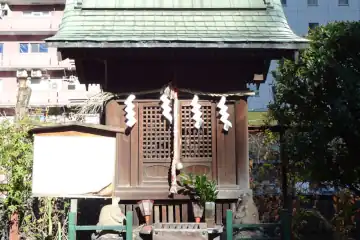 柳森神社の福寿神祠（徳川桂昌院殿）