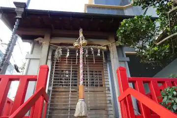 講武稲荷神社の案内板
