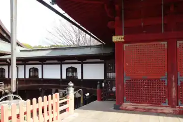 上野公園の清水観音堂に檜舞台
