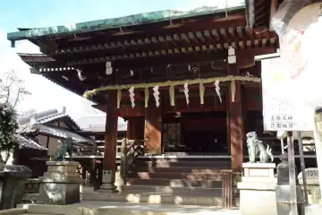 五條天神社の拝殿