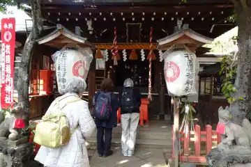 花園稲荷神社の拝殿