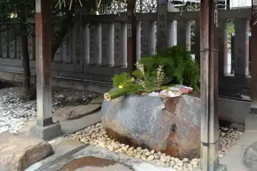元三嶋神社の花手水