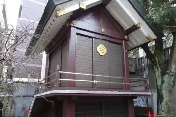 元三嶋神社の神楽殿か