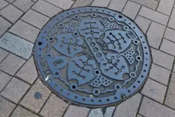 東京都の汚水マンホール