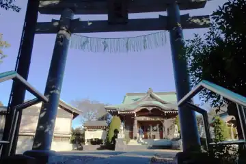 杉山神社の石鳥居