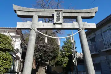 杉山大神の石鳥居